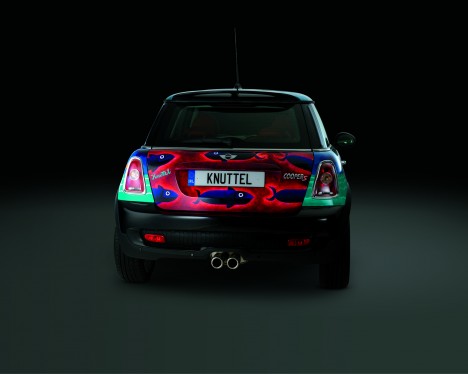 R56 Graham Knuttle Art Car Rear View